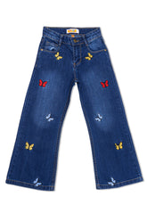 Blue Denim Jeans For Girls